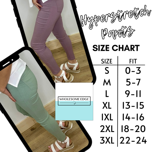 YMI Hyperstretch Mid-Rise Skinny Pants - Black