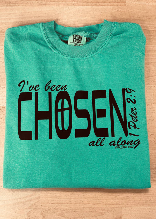 Chosen All Along - Christian Tee - Youth