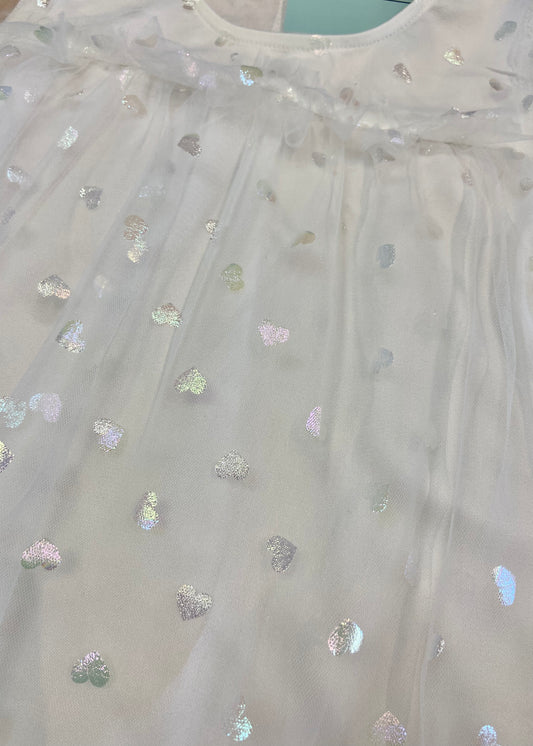 Made of Sheer Heart Top - Girls