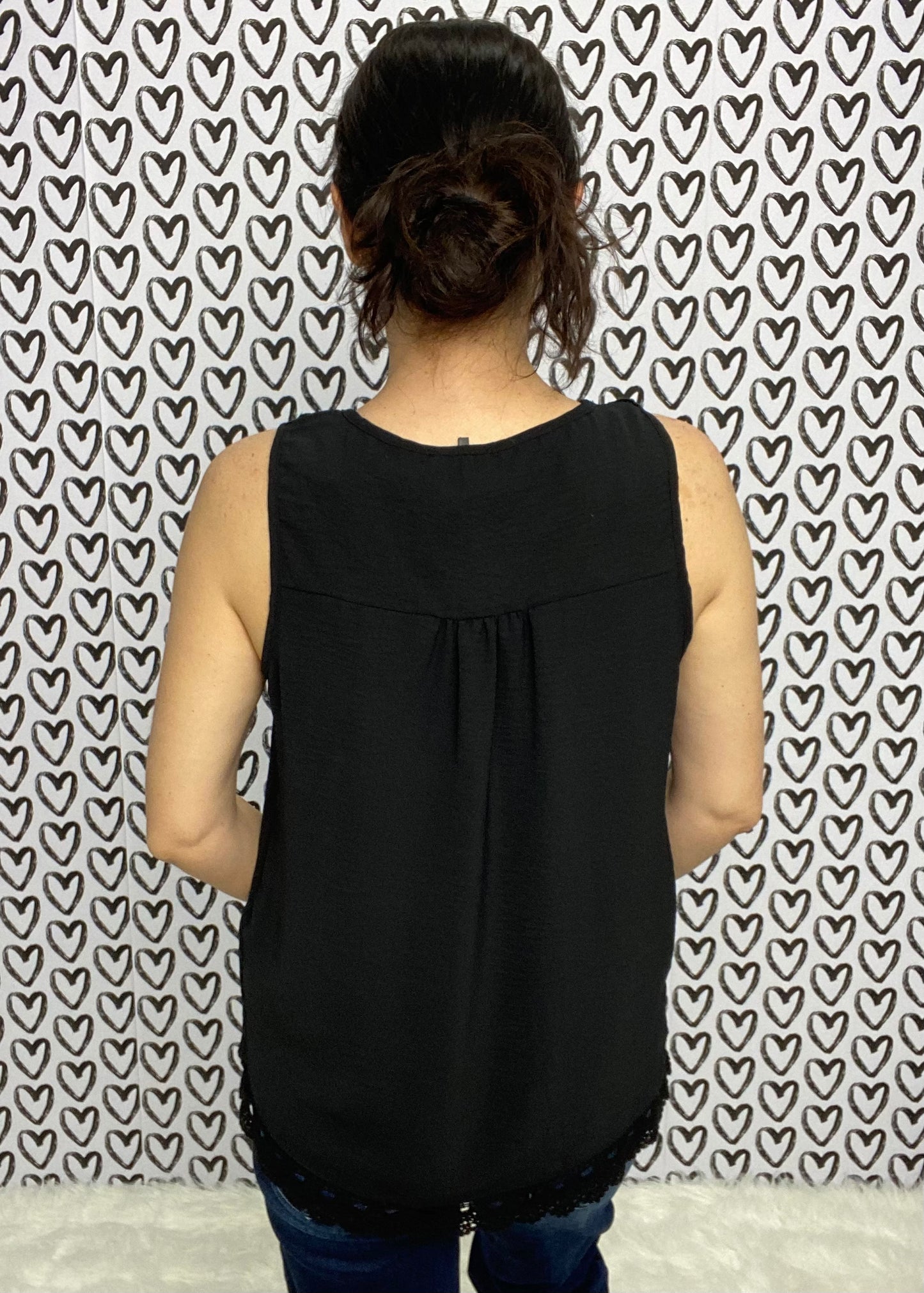 Trimmed in Style Tank