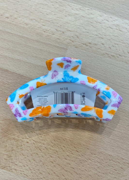 Teleties - Open Hair Clip - Medium/Fluttering By