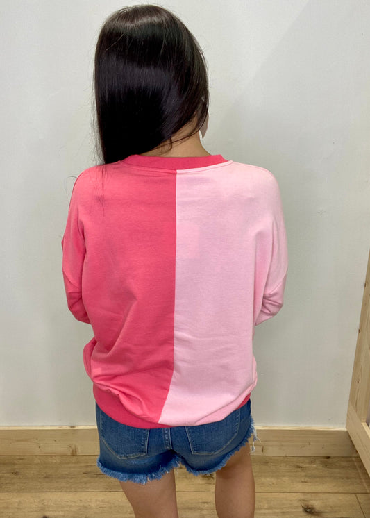 Woah Lightning! Pink Sweatshirt