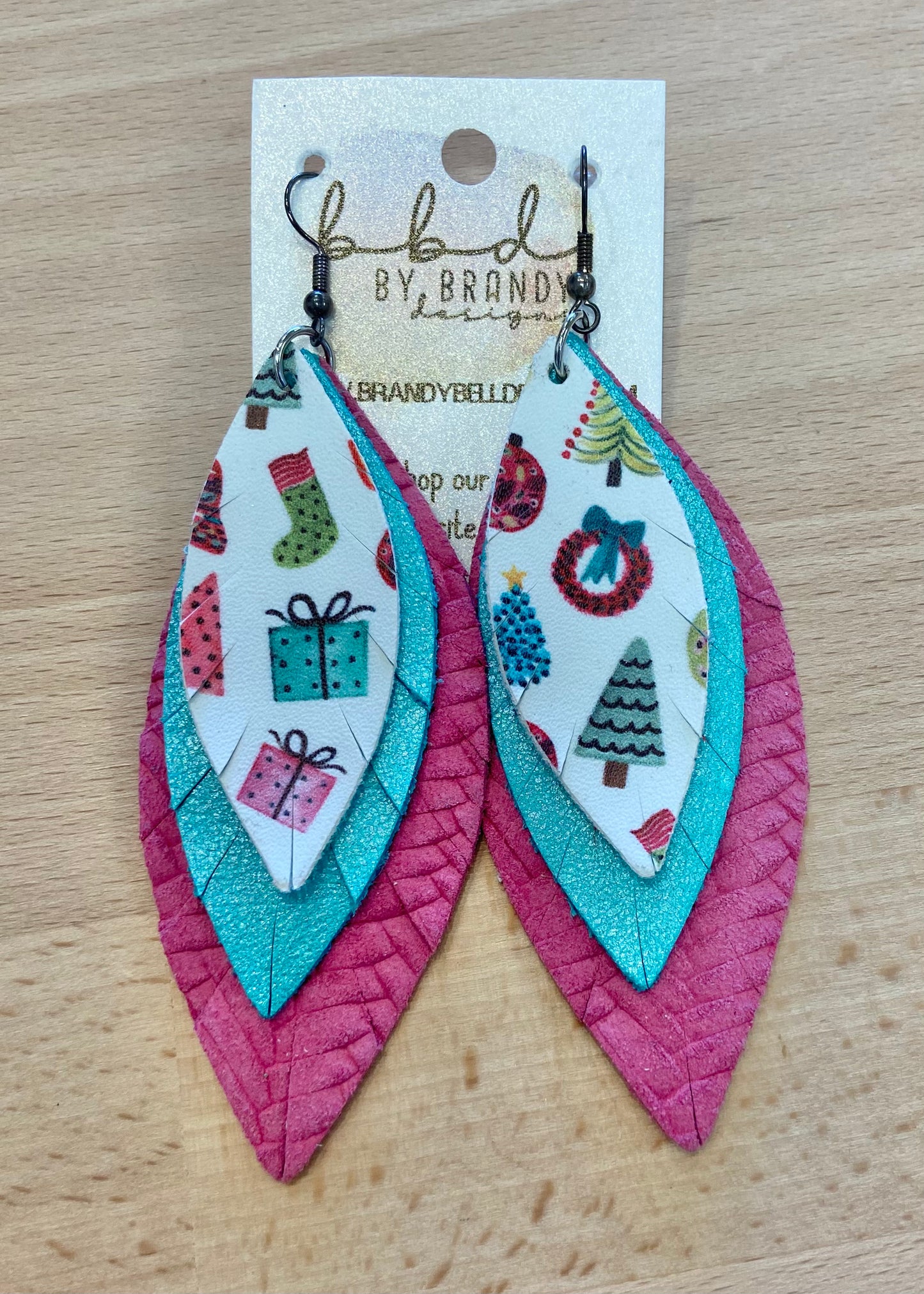 BBD India - Pink & Turquoise Christmas