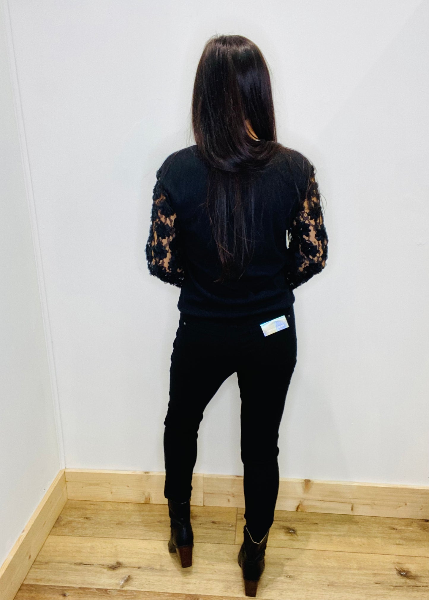 YMI Hyperstretch Mid-Rise Skinny Pants - Black