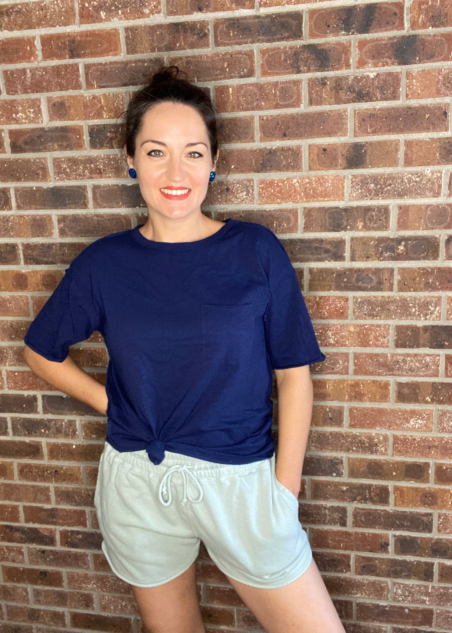 Weekend Comfort Drawstring Shorts - Sage