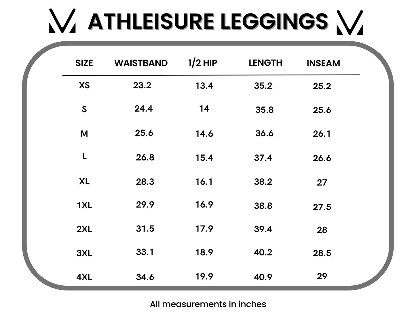 Women's Athleisure Leggings - Black