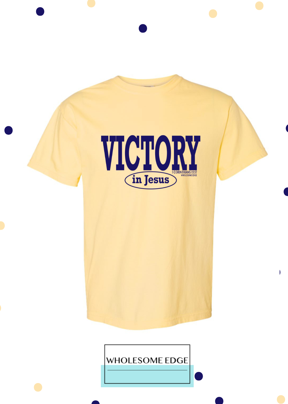 Victory in Jesus - Christian Tee - Youth