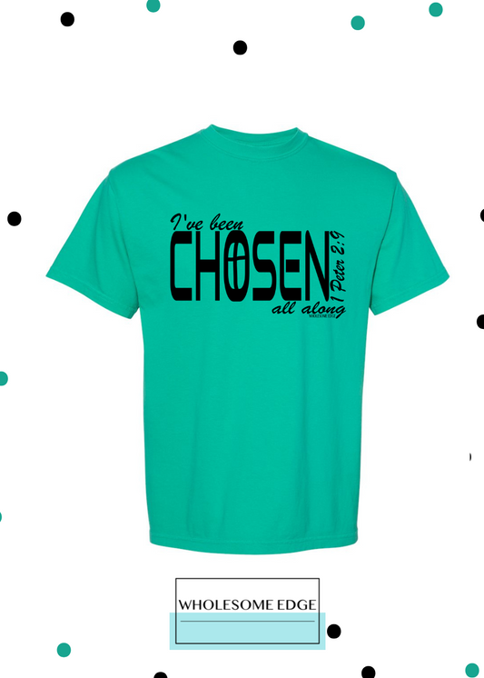 Chosen All Along - Christian Tee - Youth