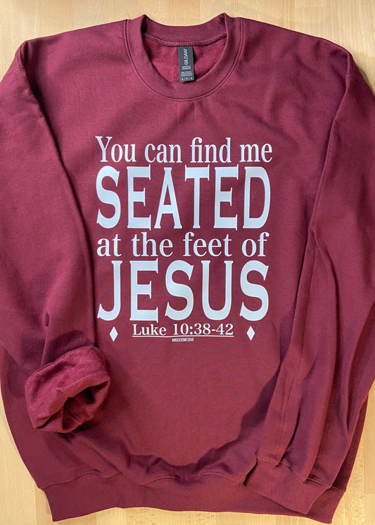 At His Feet - Sweatshirt