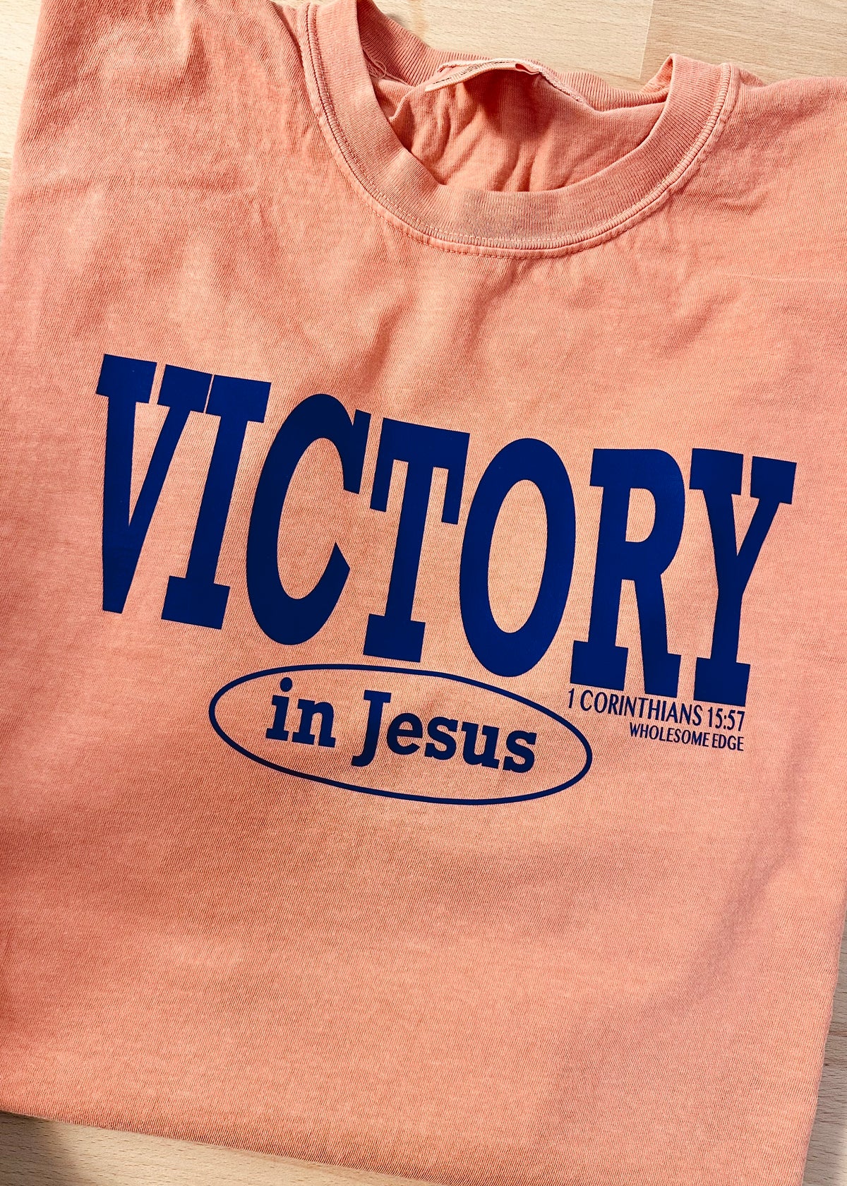 Victory in Jesus - Christian Tee