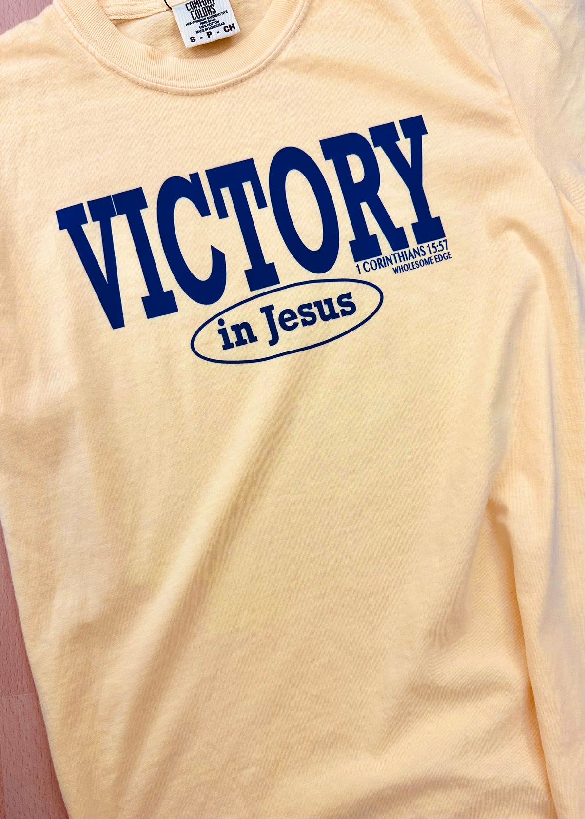 Victory in Jesus - Christian Tee