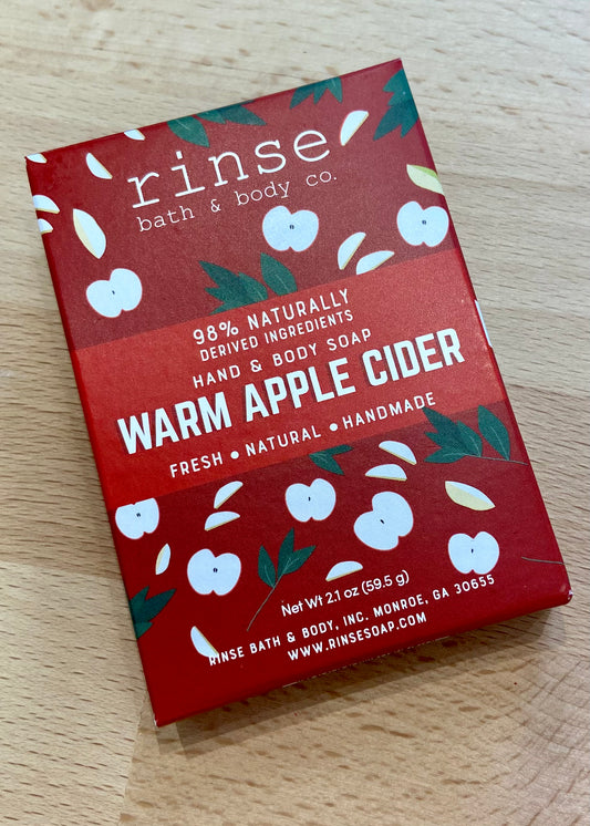 Rinse Mini Bar Soap - Warm Apple Cider