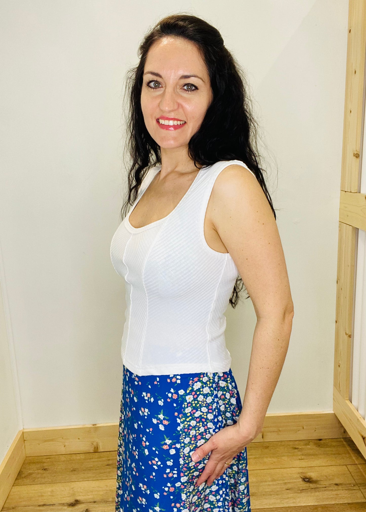 Dynamic Ribbed Tank - Ivory