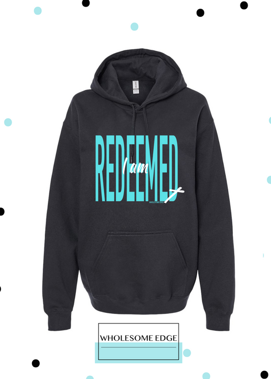 I Am Redeemed - Christian Hoodie - Youth