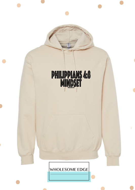 Philippians 4:8 Mindset - Christian Hoodie