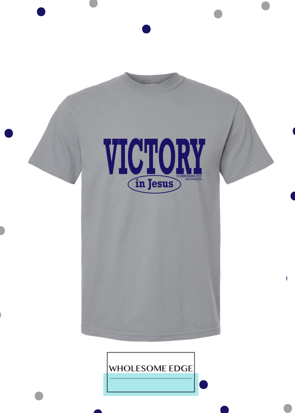 Victory in Jesus - Christian Tee - Youth