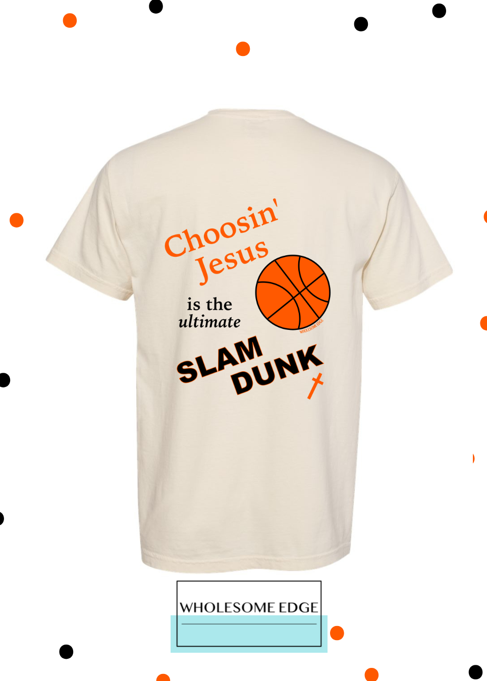 Choosin' Jesus & Basketball - Christian Pocket Tee